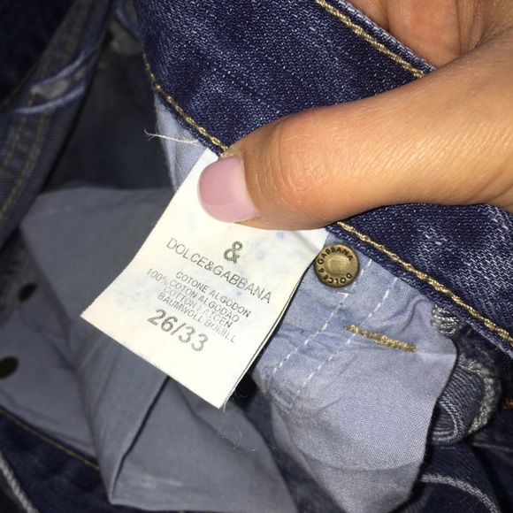 Dolce & Gabbana Jeans Size 26/33 inseam - Picture 6 of 8